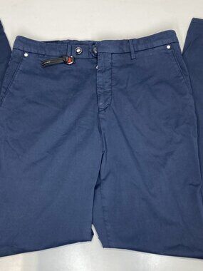 Marco Pescarolo Men’s Blue Slim Pants US 40 IT 50